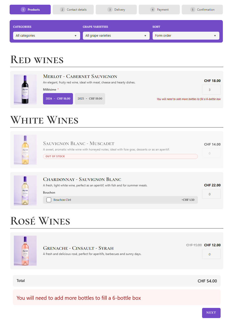 Screenshot 1 of the Pay4All Shop plugin