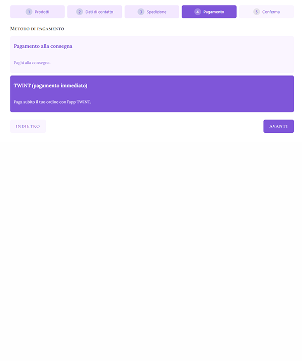 Schermata 4 del plugin Pay4All Shop